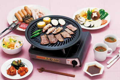 Iwatani CB-P-Y3 Korean Cookware Korean BBQ Stove Top Grill Pan