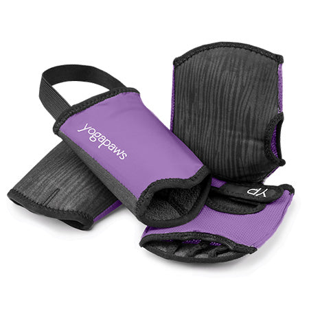 YogaPaws SkinThin Non Slip Yoga Gloves and Socks for 3, Classic Black