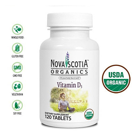 Nova Scotia Organics Vitamin D3 Tablet