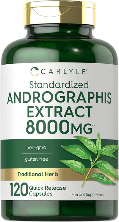 Carlyle Andrographis Paniculata Capsules 8000 mg 120 Capsules