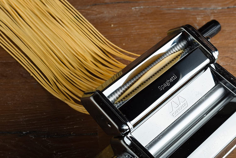 Marcato Spaghetti Cutter 150 Pasta Machine, 7 x 2.75, Silver