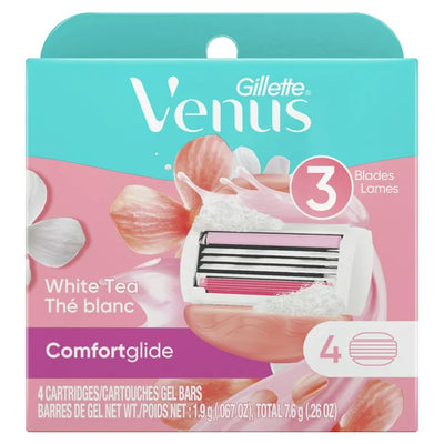 Gillette Venus ComfortGlide White Tea Women's Razor Blade Refills