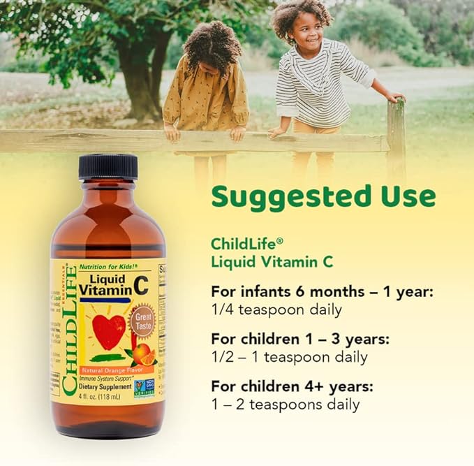 ChildLife Essentials Multi Vitamin & Mineral for Kids Orange Flavor 4 fl oz