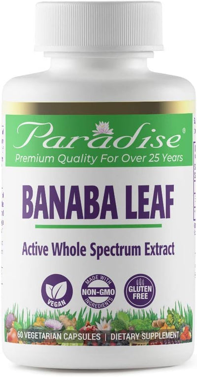 Paradise Herbs Banaba Leaf 60 Caps