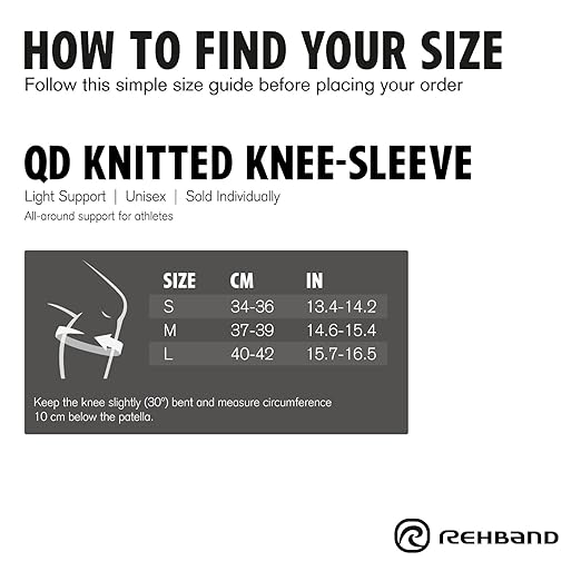 Rehband Knitted Knee Sleeve