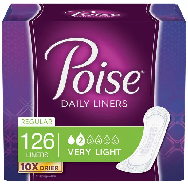 Poise Daily Liners Women&
