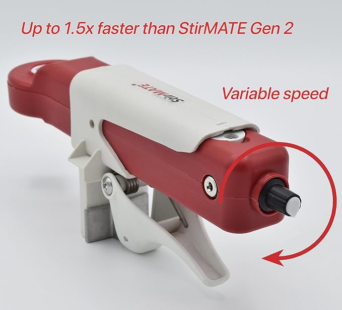 StirMATE Automatic Pot Stirrer GEN 3- Variable Speed, Self-Adjusting, Powerful, Cordless