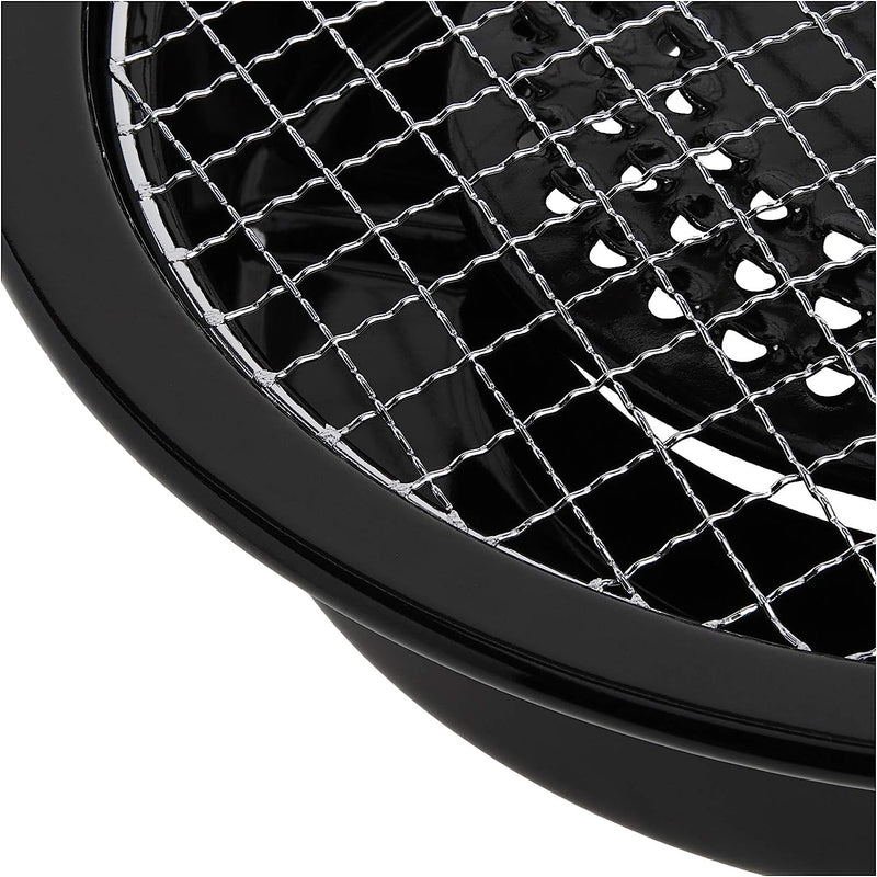 Iwatani Korean Cookware Aburi Stove Top Grill Pan, Black, (CB-P-AM3)