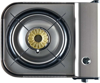 Iwatani 35FW Single-Burner Butane Portable Cooktop Indoor & Outdoor Cooking Stove Medium