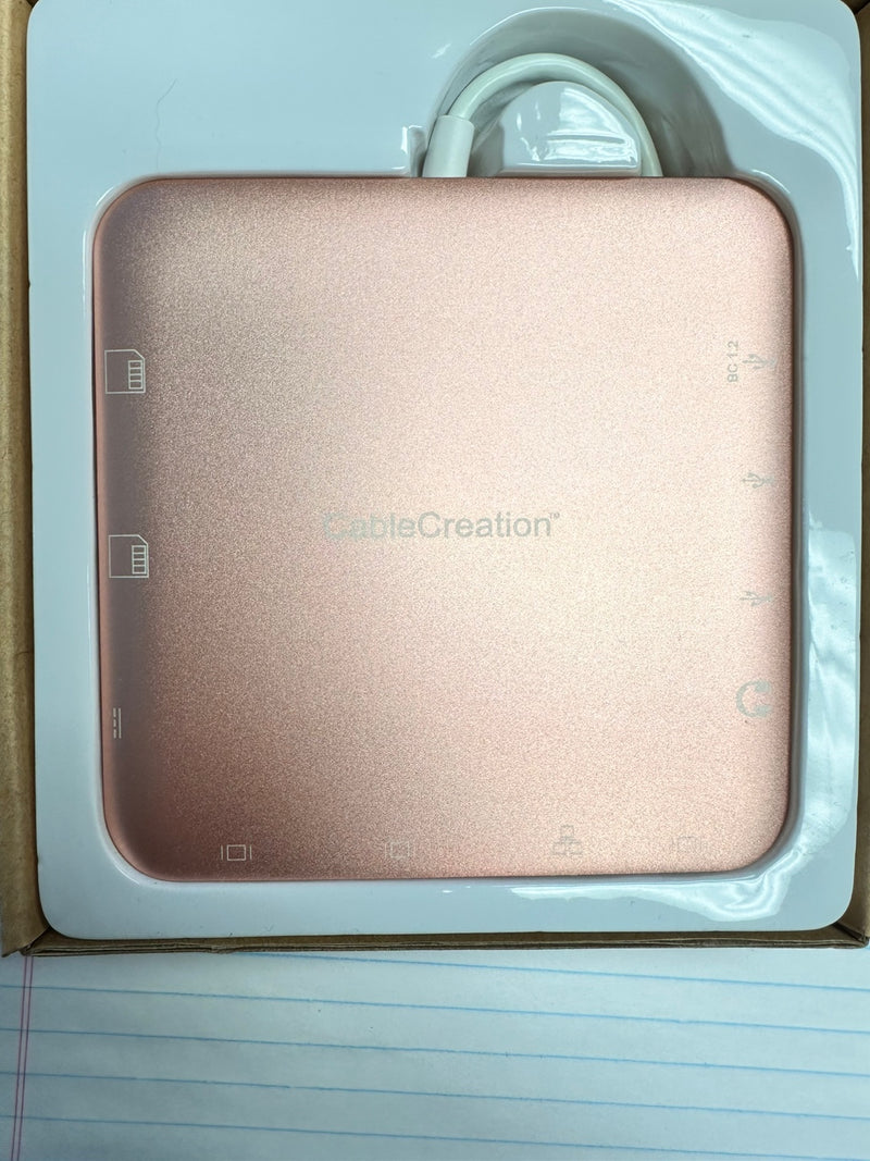 [CableCreation] USB-C multiport Hub : CD0441 Rose Gold