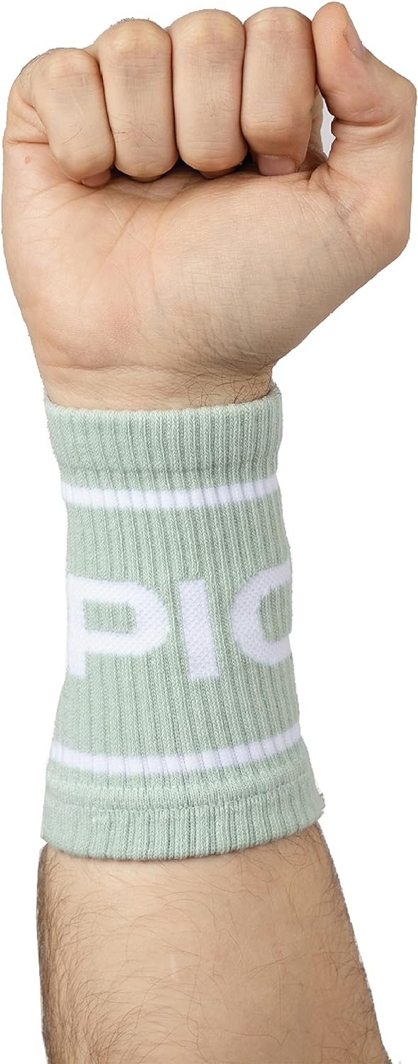 PICSIL Cotton Wrist Sweatbands