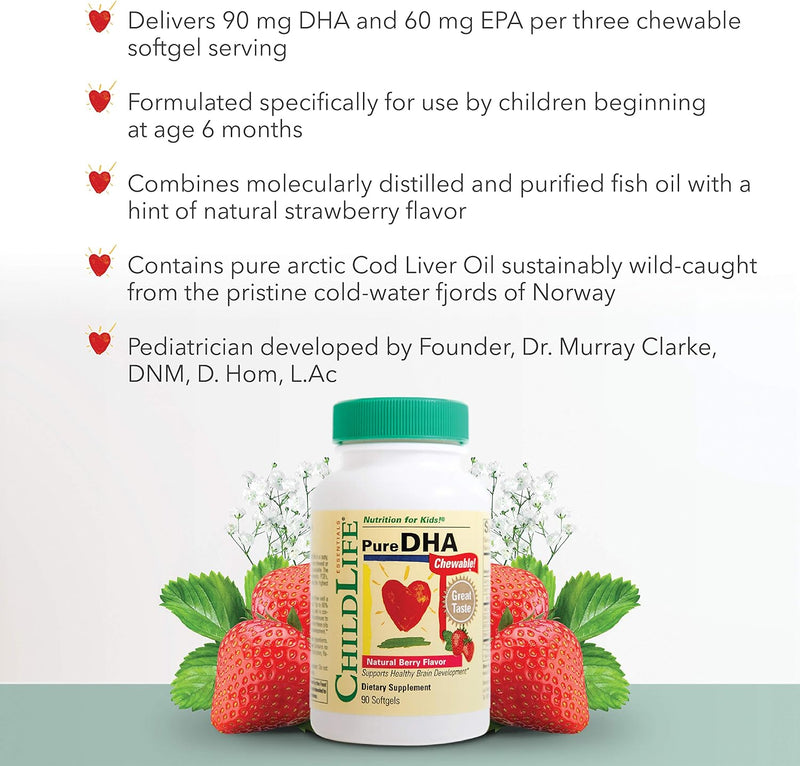 ChildLife Essentials Pure DHA 90 Softgels