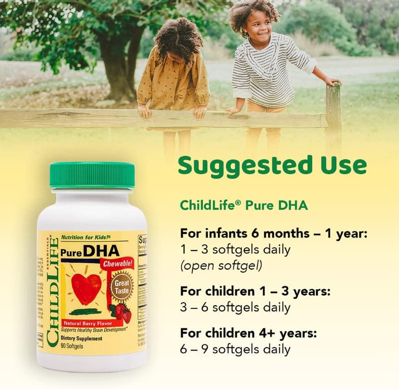 ChildLife Essentials Pure DHA 90 Softgels