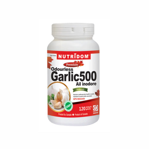 Nutridom Odourless GARLIC 500 - 120 Capsules