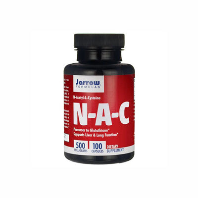 Jarrow Formulas, Inc.- NAC (N-Acetyl-L-Cysteine) 500 mg 100 Caps