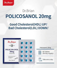 Dr. Brian Policosanol 20mg 90 Tablets