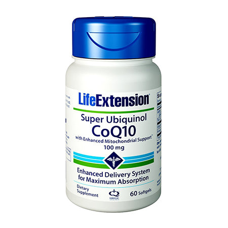 Life Extension Super Ubiquinol CoQ10 with Enhanced Mitochondrial Support™