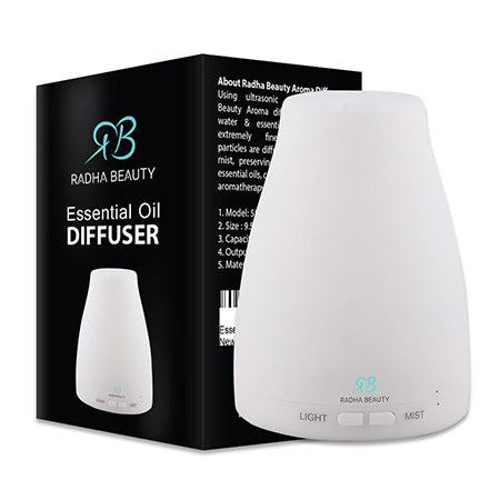 Radha Beauty Aromatherapy Essential Oil Diffuser 7 colors (120ml)