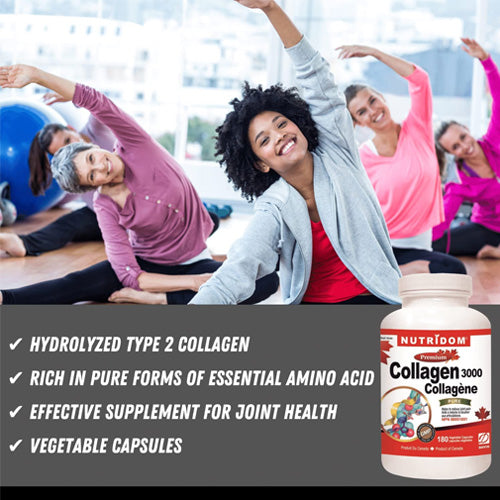 Nutridom Collagen 3000, 180 Cap