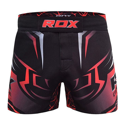 RDX R8 MMA Fight Shorts Black/Red
