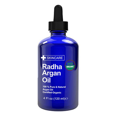 Radha Beauty 100% Pure USDA Organic Radha Argan Oil