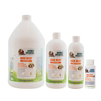 Nature's Specialties Quick Relief Neem Shampoo for Pets