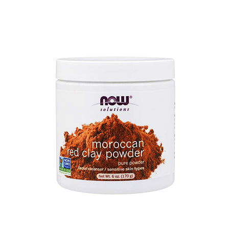Now Foods Red Clay Powder Moroccan