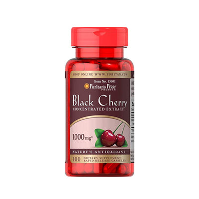 Puritan's Pride Black Cherry 1000 mg Capsules