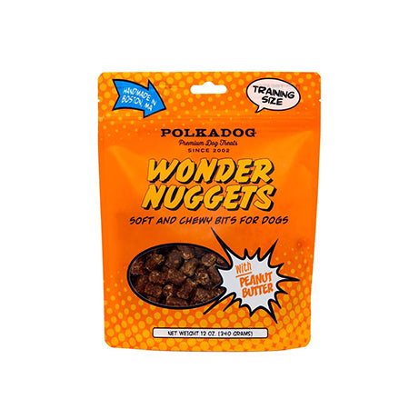 Polka Dog Bakery Wonder Nuggets Peanut Butter (1 case)