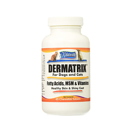 Dermatrix 45 Chewable Tablets for Dogs and Cats