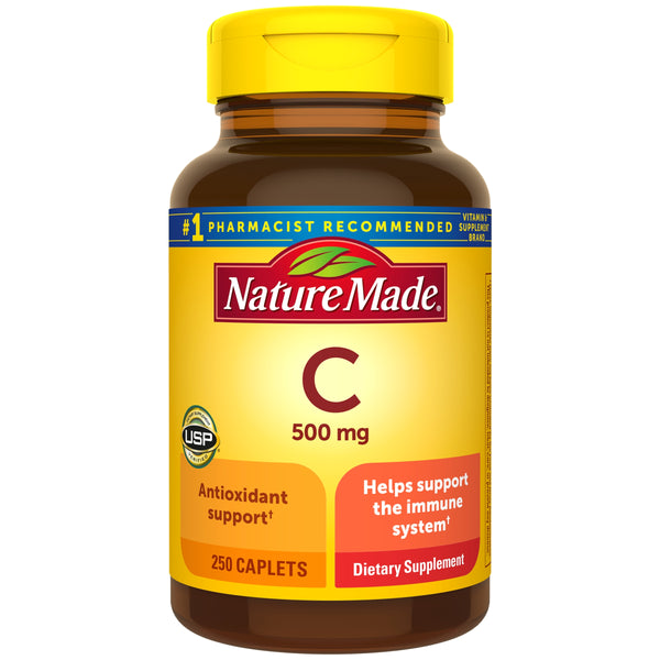 Nature Made Vitamin C 500 mg Caplets