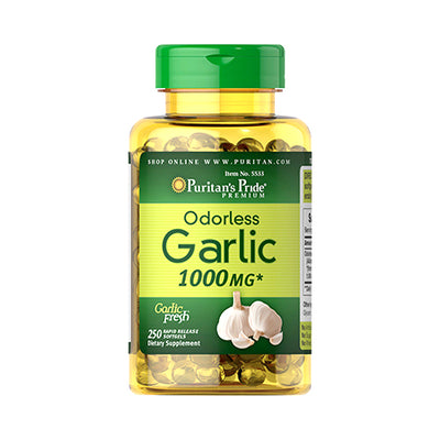 Puritan's Pride Odorless Garlic 1000 mg