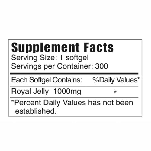 Everhealth Natural Vitamins Royal Jelly 1000mg