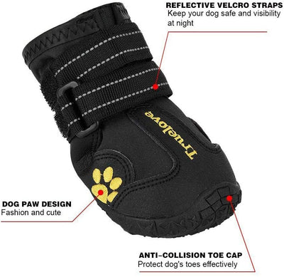 Truelove TLS3961 Dog Shoes With TPR Sole
