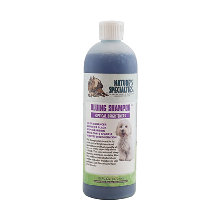 Bluing Pet Shampoo with Optical Brighteners