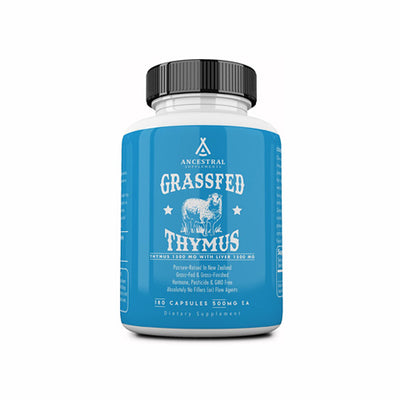 Ancestral Supplements Grass Fed Thymus With Liver by Ancestral Supplements