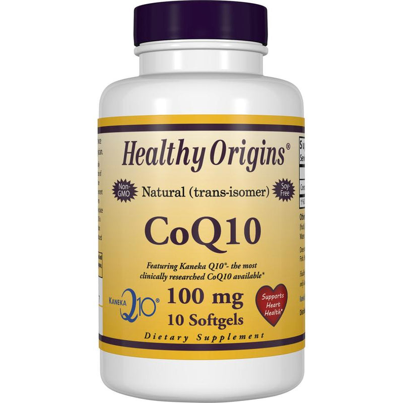 Healthy Origins COQ10 (KANEKA Q10™), 100MG