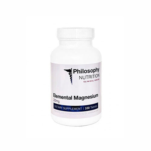 Philosophy Nutrition, Elemental Magnesium 100 tab