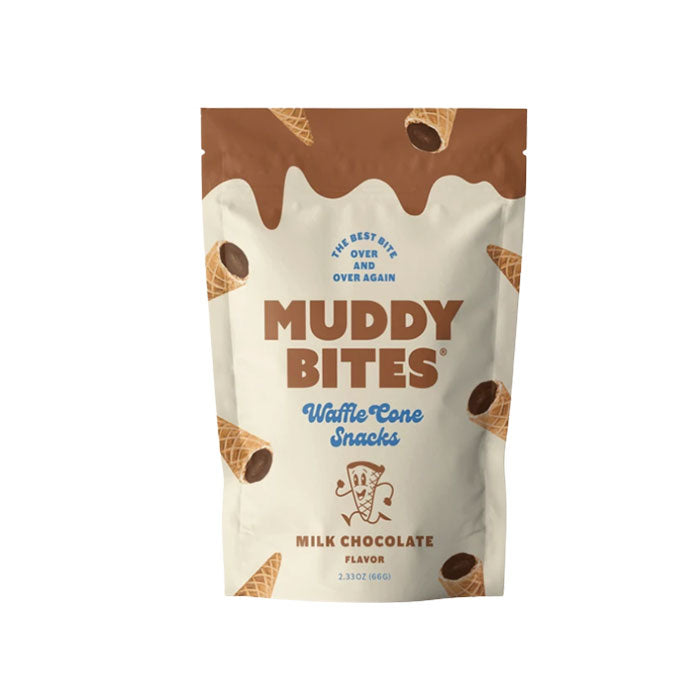 Muddy Bites Milk Chocolate, Dark Chocolate