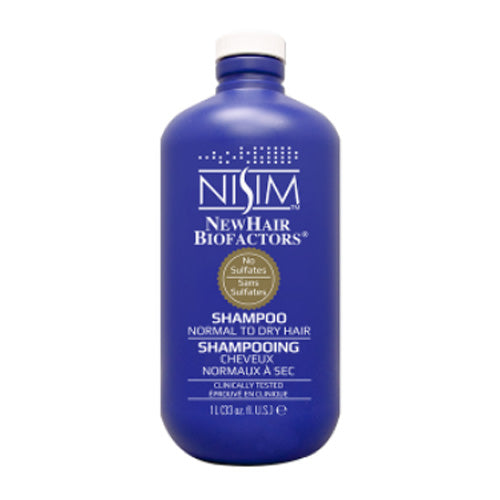 NISIM Refill - Normal to Dry Shampoo 33oz - No Sulfates **w/o Pump**