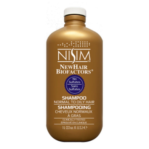 NISIM Refill - Normal to Oily Shampoo 33oz - No Sulfates **w/o Pump**