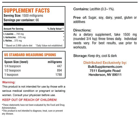 Branched Chain Amino Acids (BCAA) Capsule