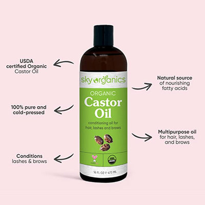 Sky Organics Organic Castor Oil